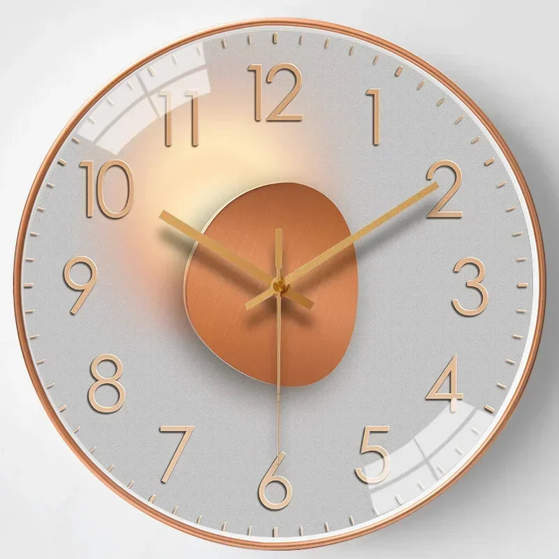 Minimalistische Wandklok met Elegante Touch | TimeCraft