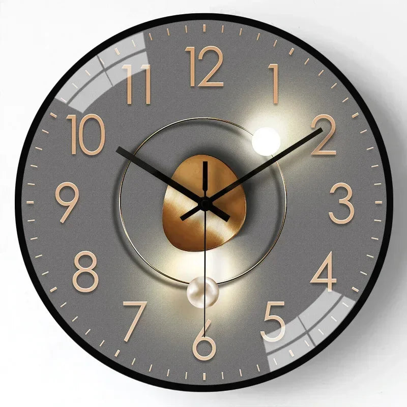 Minimalistische Wandklok met Elegante Touch | TimeCraft