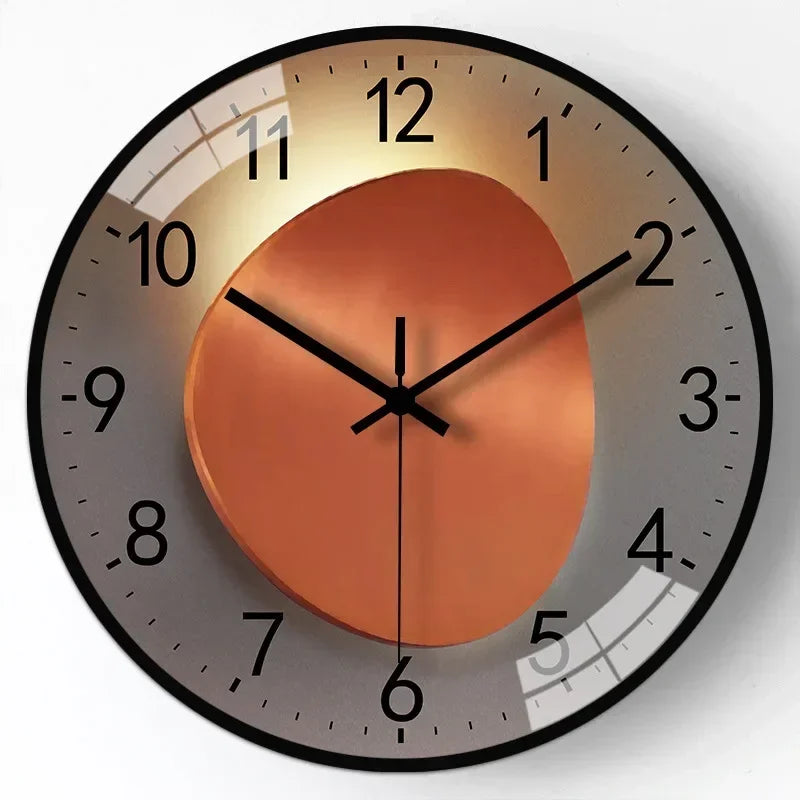 Minimalistische Wandklok met Elegante Touch | TimeCraft