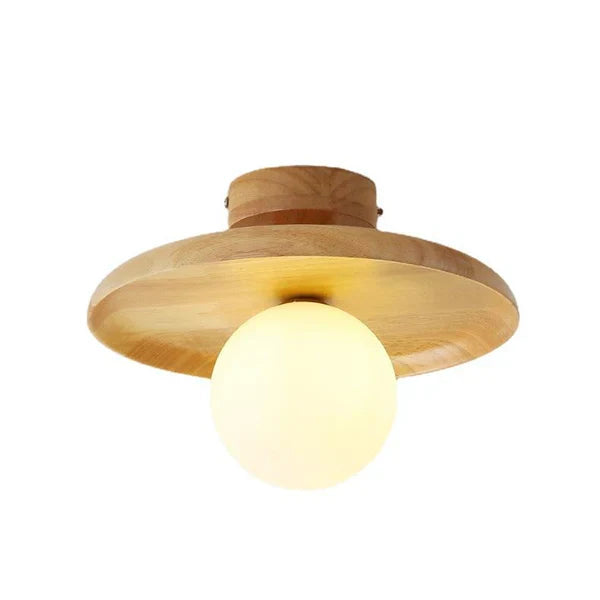 Tijdloze Japanse plafondlamp met elegant ontwerp | LumiZen
