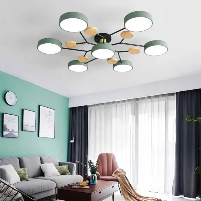 Elegante Scandinavische LED Plafondlamp met Sierlijke Takken Ontwerp voor Moderne en Verfijnde Ruimtes | ArcticRay