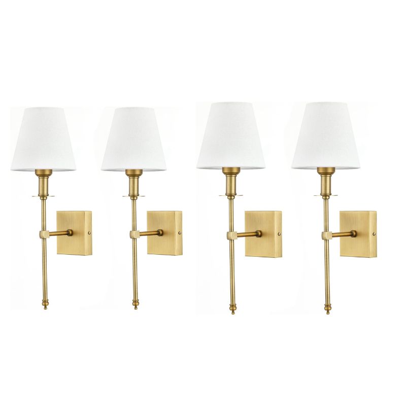 Geraffineerde wandlamp van geborsteld messing voor tijdloze elegantie | AureliaBrass