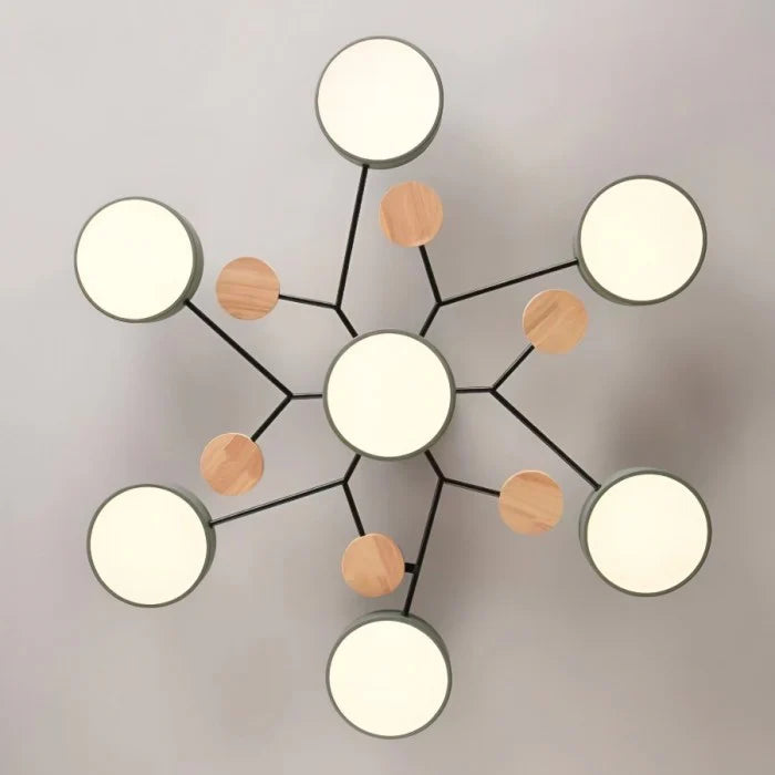 Elegante Scandinavische LED Plafondlamp met Sierlijke Takken Ontwerp voor Moderne en Verfijnde Ruimtes | ArcticRay
