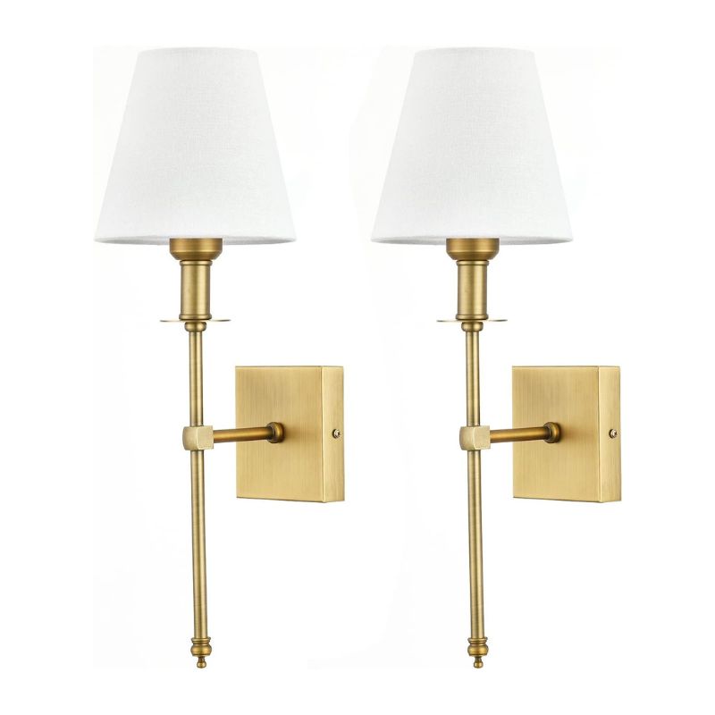 Geraffineerde wandlamp van geborsteld messing voor tijdloze elegantie | AureliaBrass