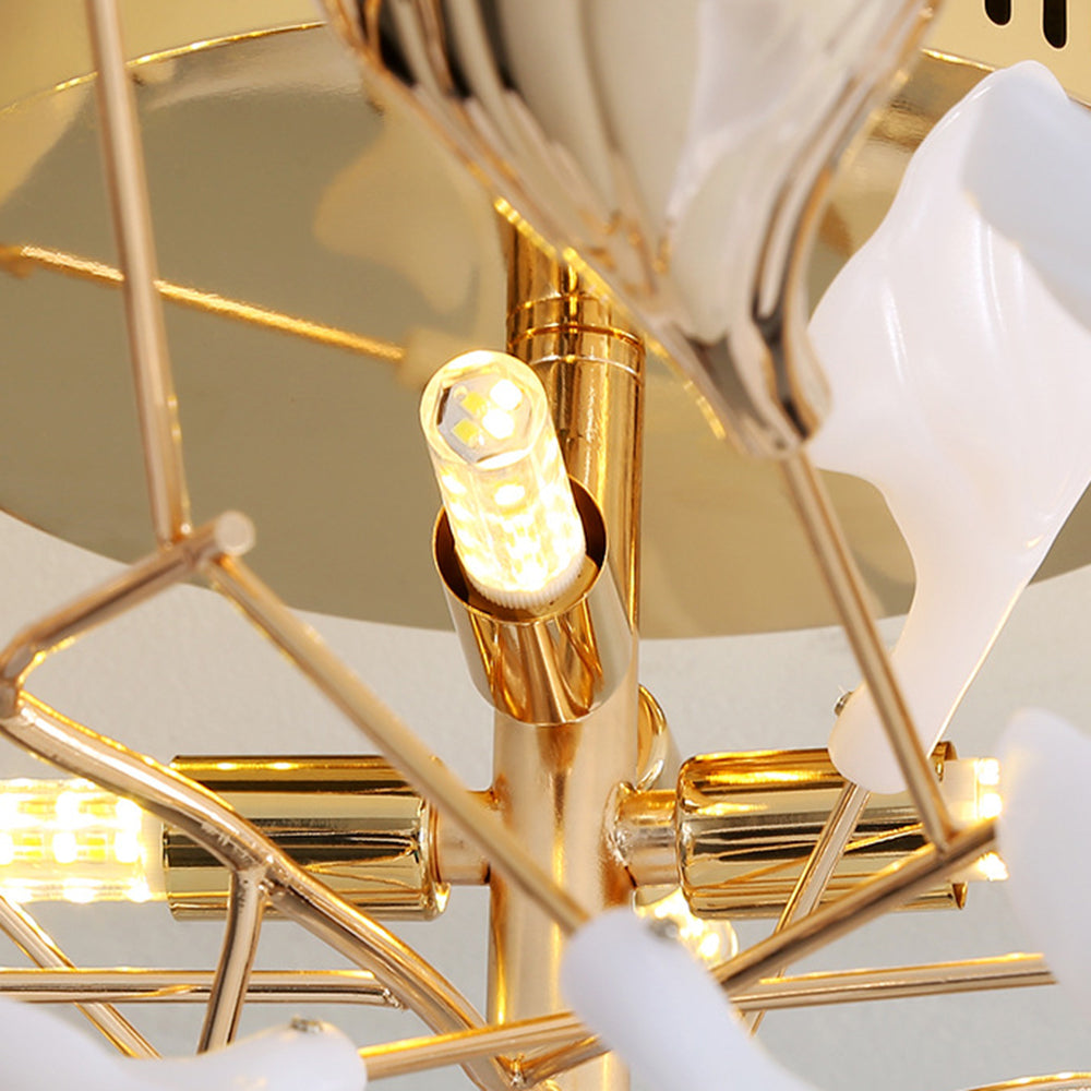 Verfijnde LED plafondlamp voor moderne elegantie en warme sfeer | LuxeGlow
