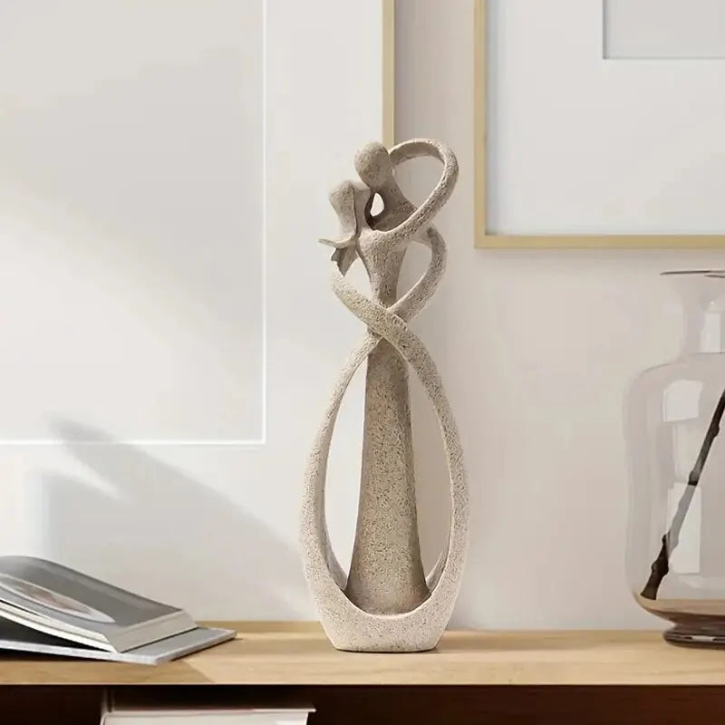 Elegante Hars Kunstsculptuur met Tijdloos Design voor Elk Interieur | EternalGrace