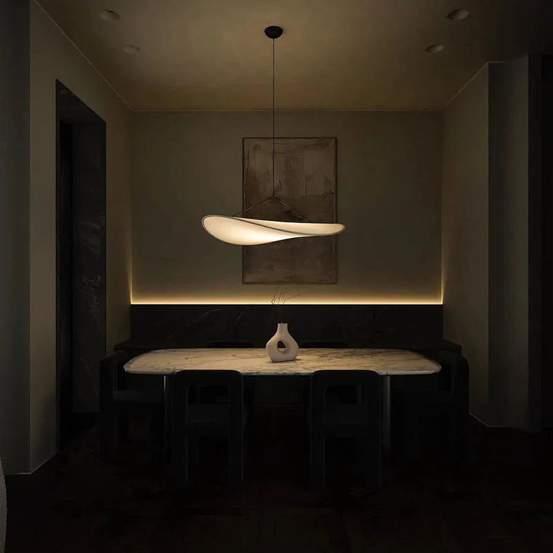 Minimalistische LED Hanglamp met Zijden Afwerking | PureLume