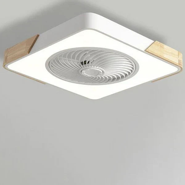 Slanke Blade-Free LED Plafondventilator met Afstandsbediening | AeroGlow