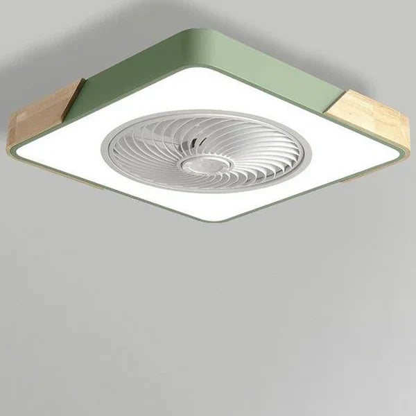 Slanke Blade-Free LED Plafondventilator met Afstandsbediening | AeroGlow