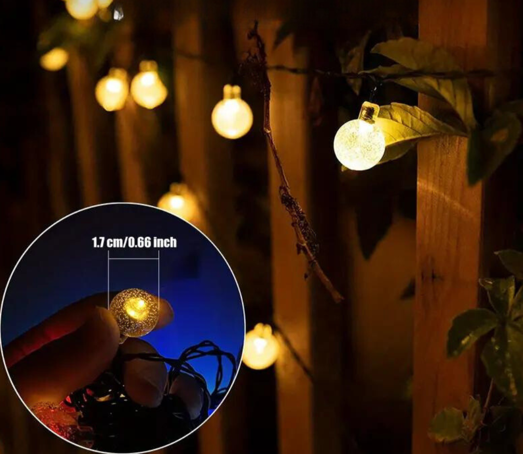 Buitenkoordlampen op zonne-energie met zachte verlichting | CharmGlow