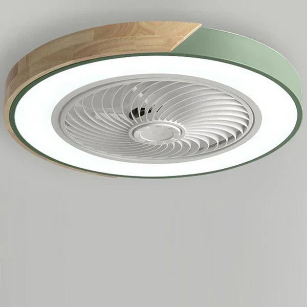 Slanke Blade-Free LED Plafondventilator met Afstandsbediening | AeroGlow