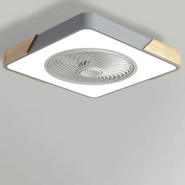 Slanke Blade-Free LED Plafondventilator met Afstandsbediening | AeroGlow
