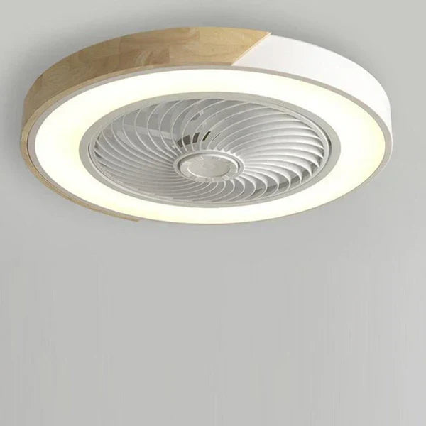 Slanke Blade-Free LED Plafondventilator met Afstandsbediening | AeroGlow