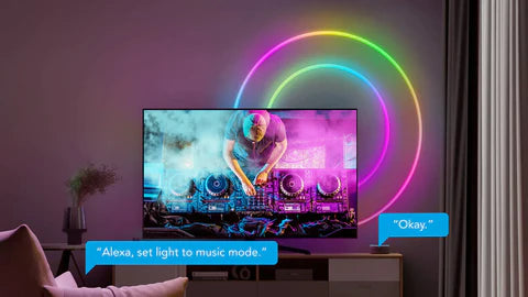 Dynamische Smart Neon LED Strip met Levendige Gloed | RadiantFlex