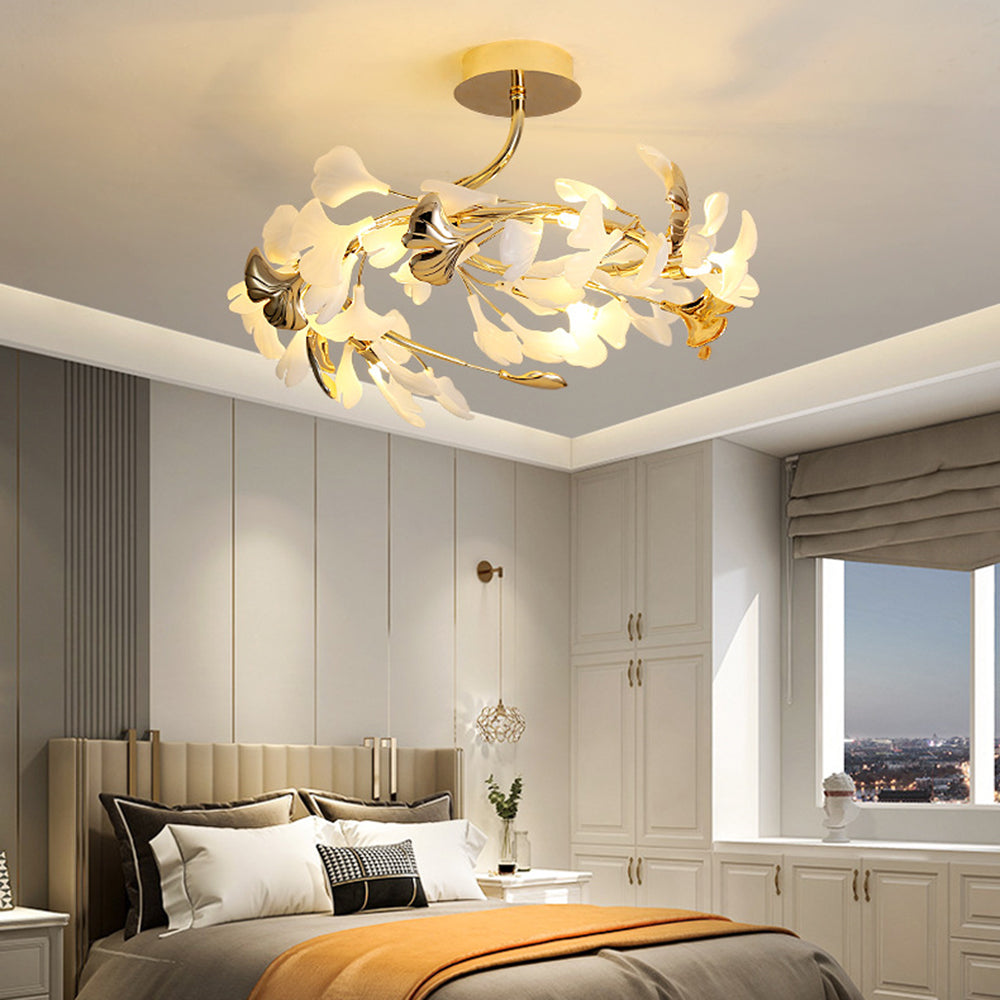 Verfijnde LED plafondlamp voor moderne elegantie en warme sfeer | LuxeGlow