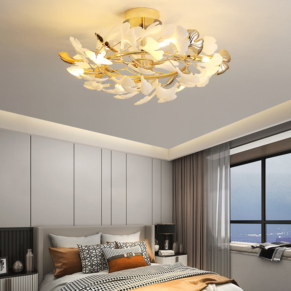 Verfijnde LED plafondlamp voor moderne elegantie en warme sfeer | LuxeGlow