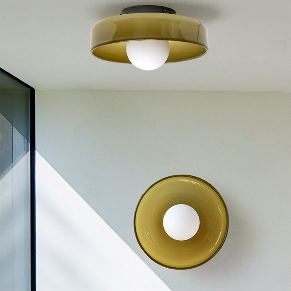 Moderne Ronde Plafondlamp voor Geraffineerde Verlichting en Uitnodigende Sfeer | LumaGlow