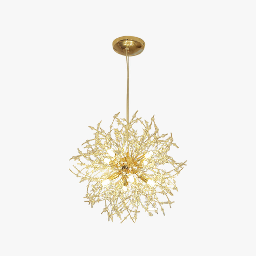 Elegante LED Hanglamp in Wit en Goud voor Verfijnde Interieurs | ZenithGlow