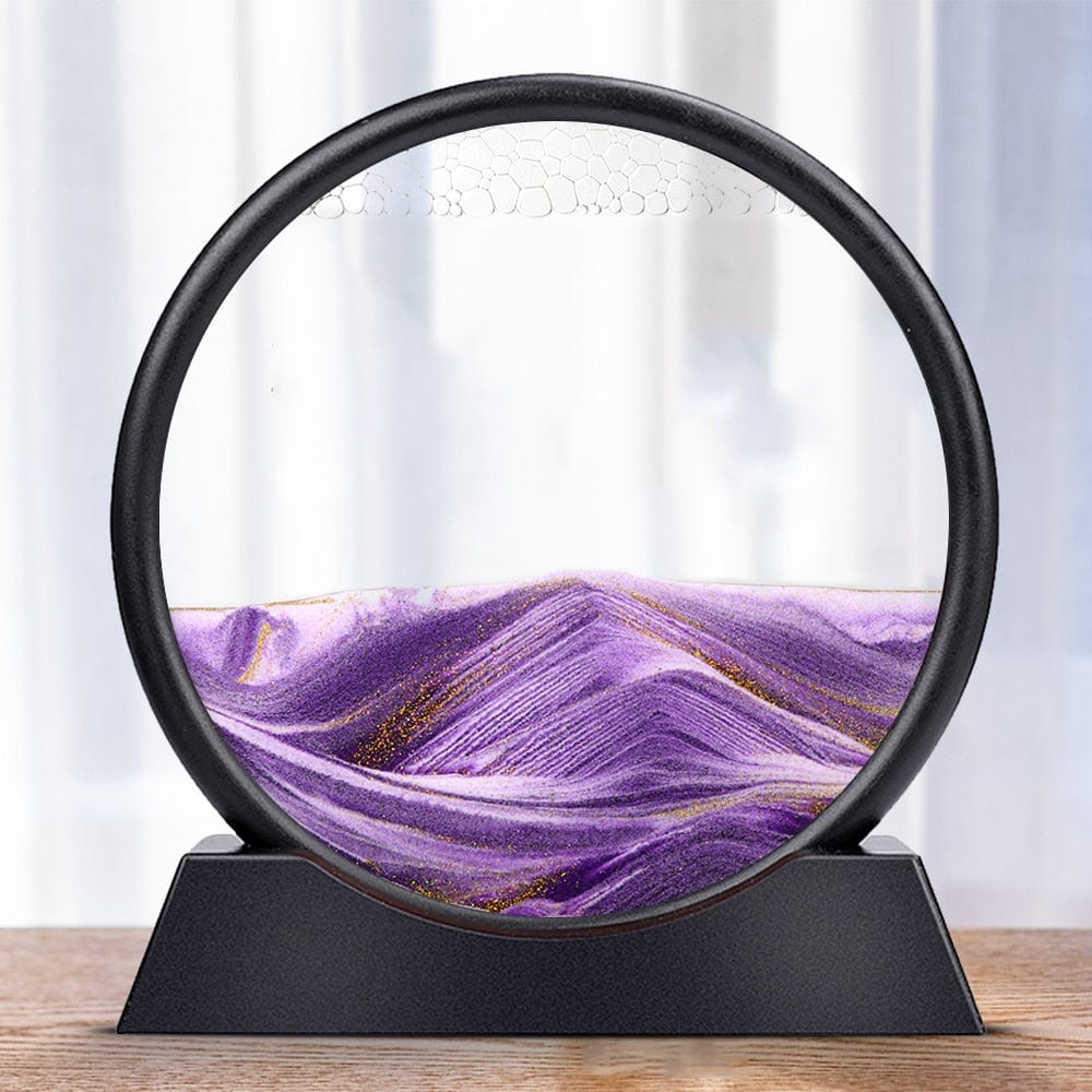 Zandbeweging in Glaskunst | SandMotion