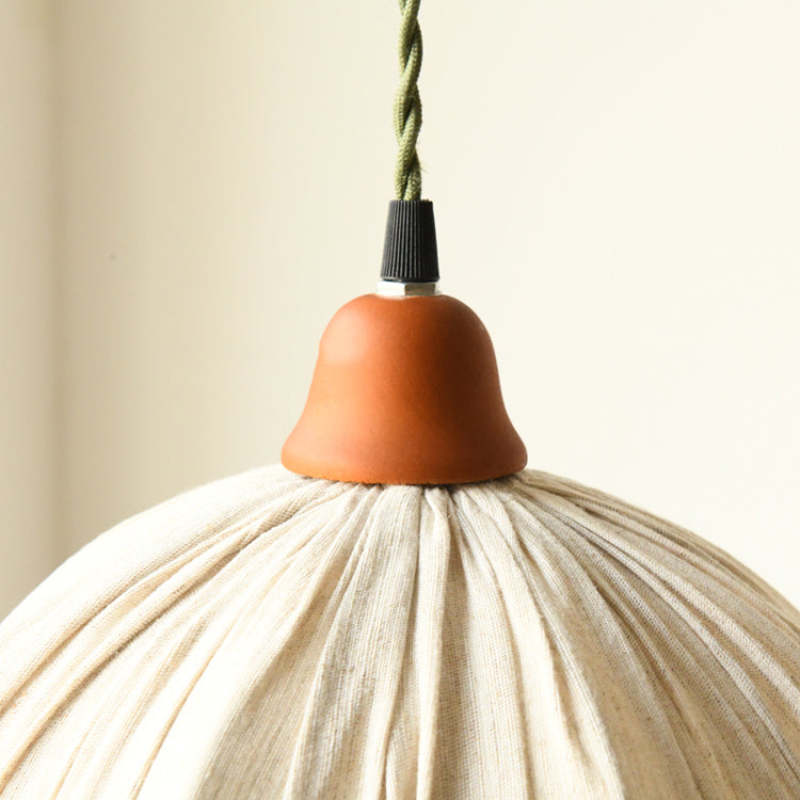 Beige LED Hanglamp met Scandinavische tint voor woonkamer, slaapkamer of eetkamer | LumiGlow