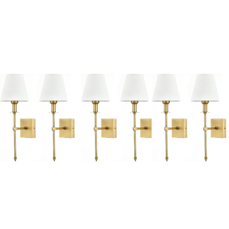 Geraffineerde wandlamp van geborsteld messing voor tijdloze elegantie | AureliaBrass