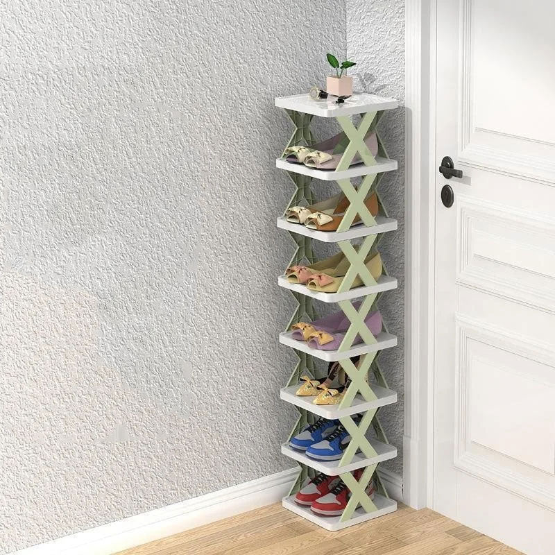 Elegant Meervoudig Schoenenrek voor Perfecte Ordening | SmartStep