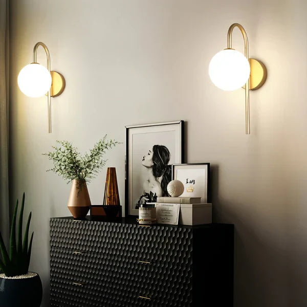 Elegante LED Wandlamp met Zachte Ambient Gloed | AureaGlow