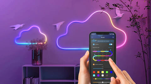 Dynamische Smart Neon LED Strip met Levendige Gloed | RadiantFlex