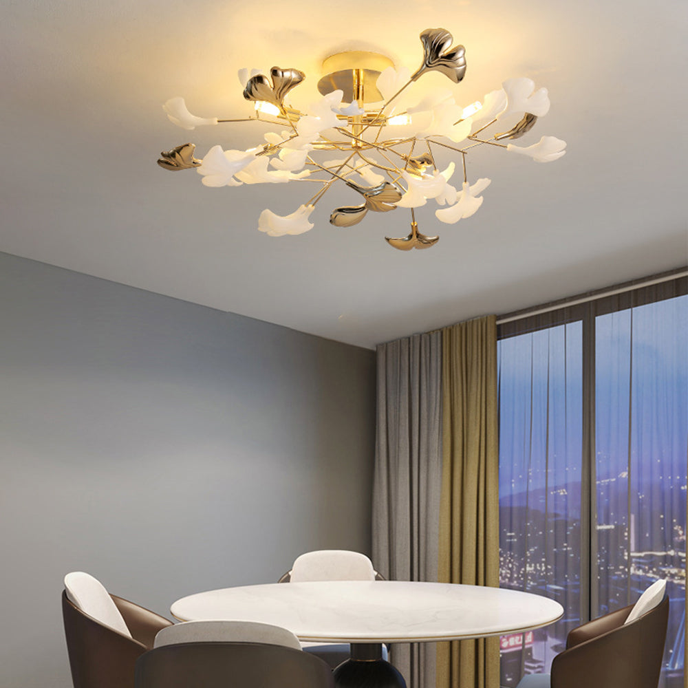 Verfijnde LED plafondlamp voor moderne elegantie en warme sfeer | LuxeGlow