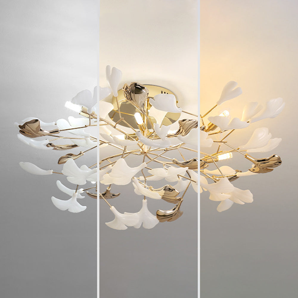 Verfijnde LED plafondlamp voor moderne elegantie en warme sfeer | LuxeGlow
