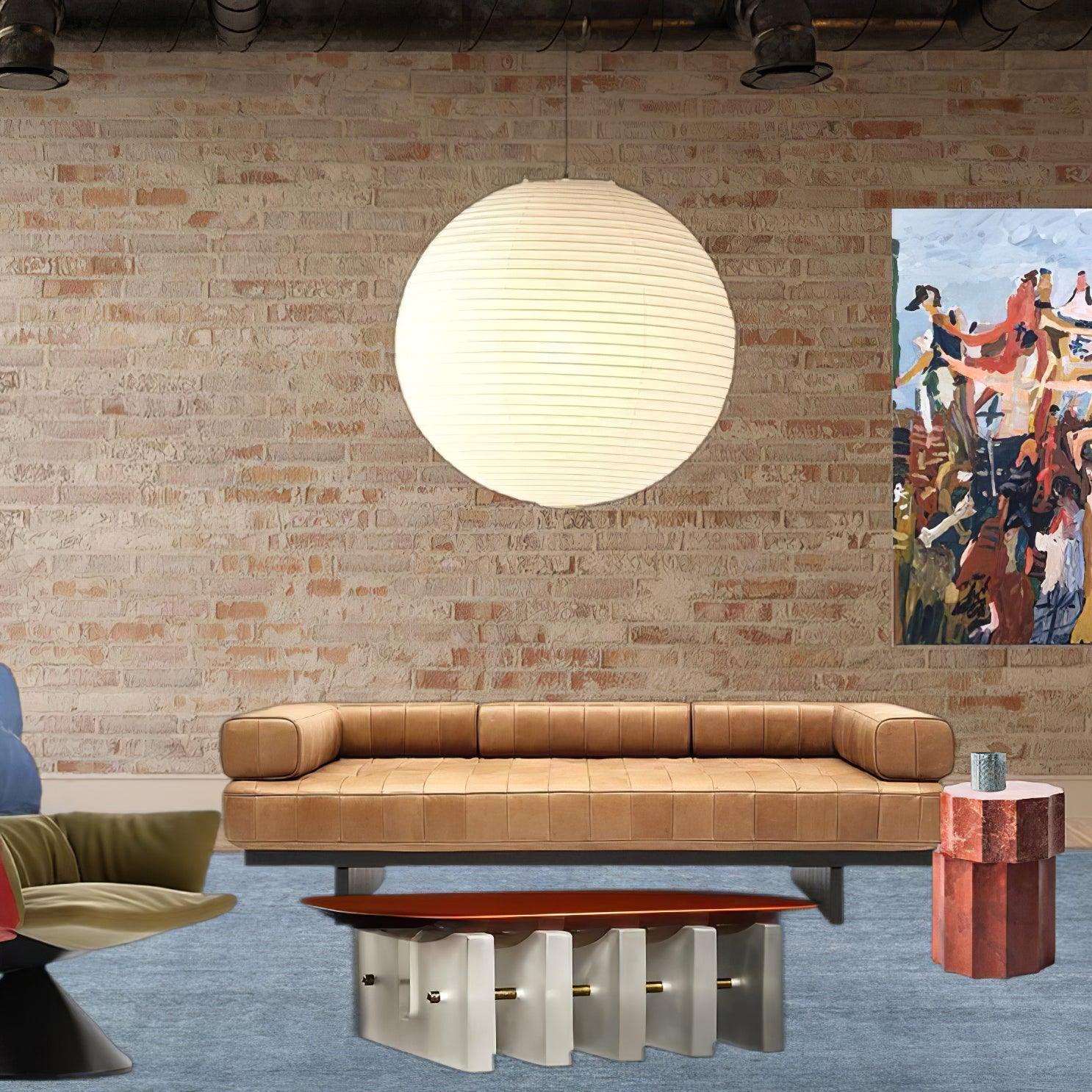 Elegante Bamboe Zijden Hanglamp voor Natuurlijke Ambiance | SilkGlow